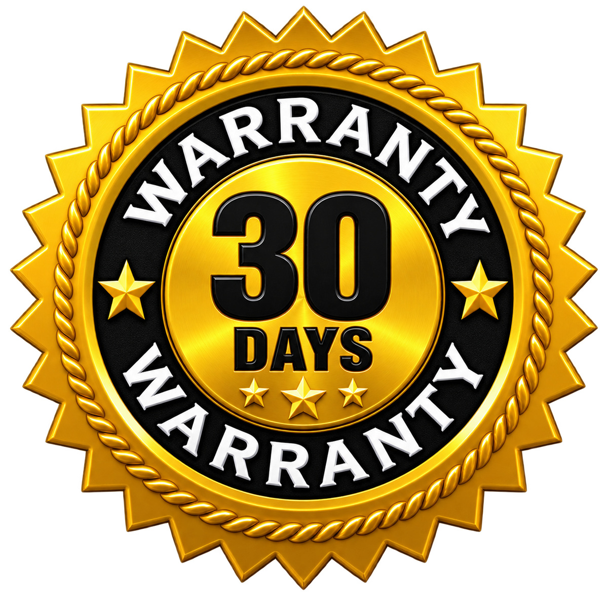 30-Day Warranty